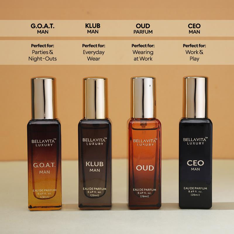 Bella Vita Luxury'S Him & Her Gift Set | 2 Perfume Sets for Men & Women | 8X20Ml | Long Lasting Fragrance | Eau De Parfum