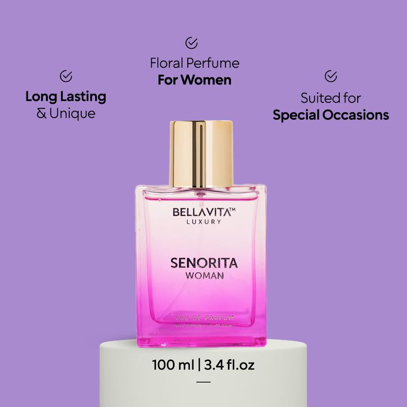 Bella Vita Luxury'S Girls' Night Out Combo | 2X100Ml Perfumes | Date Woman & Senorita Woman | Perfume for Women | Long Lasting | EDP