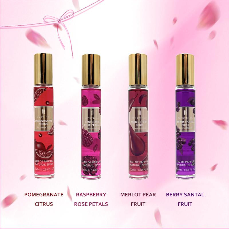 Women'S Mini Perfumes Set,Good Girl Perfume,Floral Fruity Fragrance Spray,Christmas Gift,20Ml*4Pcs