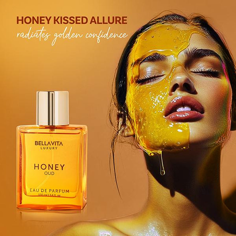 Bella Vita Luxury'S Honey Oud | Eau De Parfum 100Ml (3.4 Fl Oz) | Patchouli, Vanilla, Bergamot | Floral & Spicy | Made with Clean & Vegan Essentials Oils | Cruelty Free Fragrance Perfume
