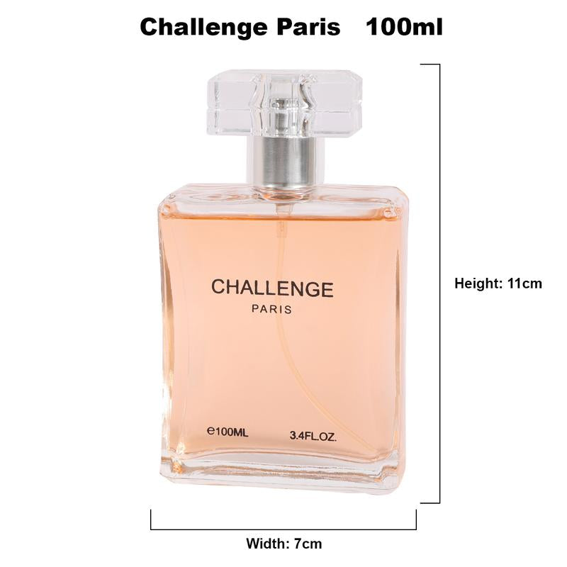 Challenge Paris Eau De Parfum 100Ml/3.4Fl.Oz. Spray Perfume for Women - Women'S Fragrance