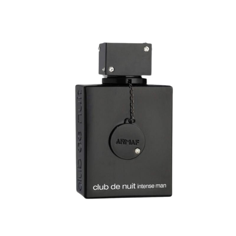 Armaf Club De Nuit Intense Men EDT 3.6 Fl Oz - Floral Fragrance with Bergamot, Jasmine, and Cologne, Single Item, Black, Scented Perfume Musk Amber Spicy Notes Rose Woody Notes Lemon Aroma Cosmetic Colognes Men Men'S Cologne Fragrance Mav Wicks Fragrance
