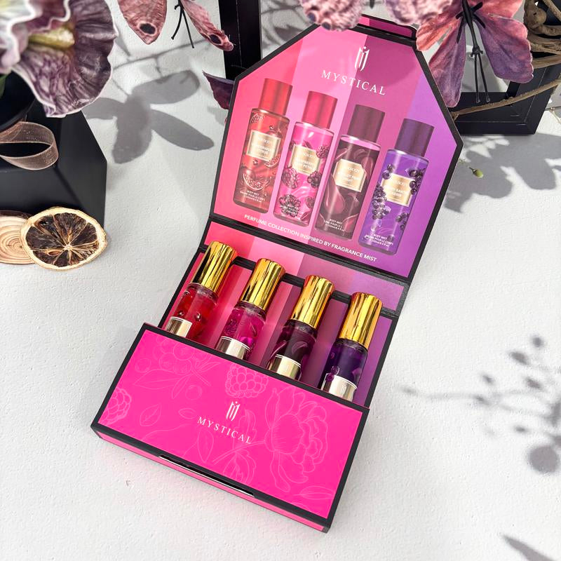 Women'S Mini Perfumes Set,Good Girl Perfume,Floral Fruity Fragrance Spray,Christmas Gift,20Ml*4Pcs
