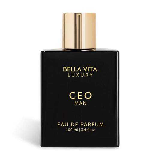 Bella Vita Luxury'S CEO Man | Eau De Parfum | Lemon, Lavender, Tonka & Agarwood | Long Lasting Perfume for Men | Vegan Perfume | 3.3 Fl.Oz