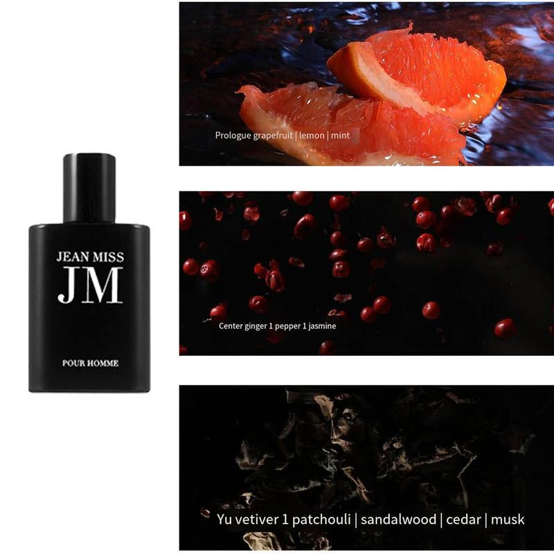 Men'S Passion Eau De Perfume, 3 Counts/Set Long Lasting Fragrance Essential Oil, Mood Boosting Fragrance Set, Cologne for Men, Men'S Cologne, Perfumes for Men, Summer Gift