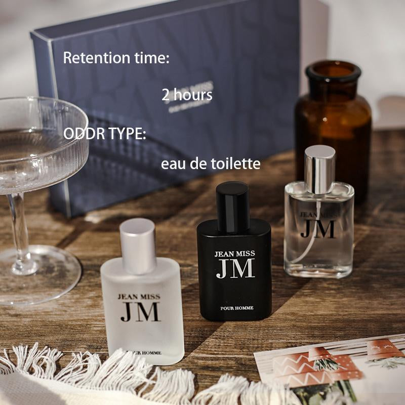 Men'S Passion Eau De Perfume, 3 Counts/Set Long Lasting Fragrance Essential Oil, Mood Boosting Fragrance Set, Cologne for Men, Men'S Cologne, Perfumes for Men, Summer Gift